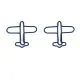 airplane shaped paper clips, aircraft decorative paper clips