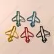 airplane shaped paper clips, aircraft decorative paper clips