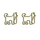 dog decorative paper clips, animal shaped paper clips, 