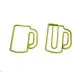 beer mug shaped paper clips, cute decorative paper clips