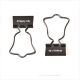 bell decorative binder clips, custom black binder clips