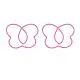 butterfly decorative paper clips, fun shaped paper clips