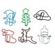 Christmas shaped paper clips, cute decorative paper clips