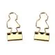 custom gold binder clips, cute decorative binder clips