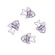 fish shaped paper clips, aquarium decorative paper clips