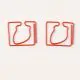 heart shaped paper clips, decorative paper clips