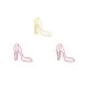 high heel shaped paper clips, decorative paper clips