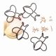honey bee decorative paper clips, insect shaped paper clips
