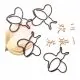 honey bee decorative paper clips, insect shaped paper clips