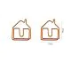 house shaped paper clips, decorative paper clips