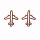 cute jet shaped paper clips, fighter decorative paper clips