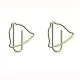 jingle bell shaped paper clips, holiday decorative paper clips