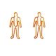 man shaped paper clips, fun decorative paper clips