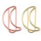 cute moon decorative paper clips, gold shaped paper clips