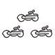 cute motorcyle decorative paper clips, fun shaped paper clips