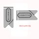custom logo printed paper clips, printed metal paper clips