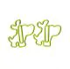 puppy shaped paper clips, dog decorative paper clips