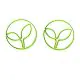 seedling shaped paper clips, leaf decorative paper clips