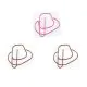 cute straw hat shaped paper clips, fun promotional paper clips