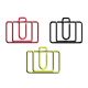 suitcase shaped paper clips, cute decorative paper clips