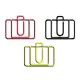 suitcase shaped paper clips, cute decorative paper clips