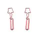 table lamp shaped paper clips, decorative paper clips
