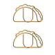taco shaped paper clips, cute decorative paper clips
