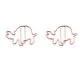 tortoise animal shaped paper clips, cute paper clips