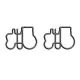 tractor shaped paper clips, vehicle decorative paper clips