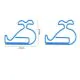 whale shaped paper clips, fish decorative paper clips