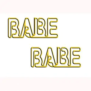 gold paper clips in words 