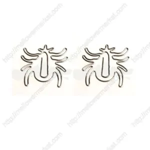 beetle shaped paper clips, insect decorative paper clips