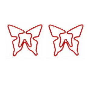 cute butterfly decorative paper clips, fun shaped paper clips