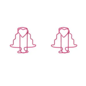 cake shaped paper clips, cute decorative paper clips