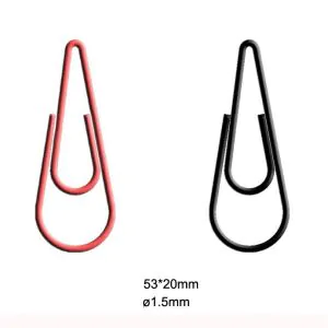 drip jumbo paper clips, giant paper clips