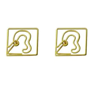 ear decorative paper clips, cute shaped paper clips