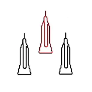 cute Empire Building shaped paper clips, landmark decorative paper clips