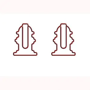 fire hydrant shaped paper clips, decorative paper clips