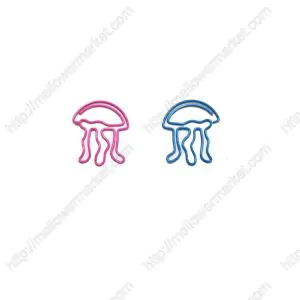 fish shaped paper clips, Jellyfish decorative paper clips