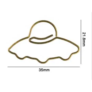 flying saucer shaped paper clips, fun decorative paper clips
