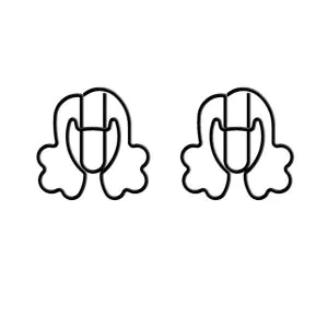 perm shaped paper clips, hairstyle decorative paper clips