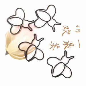 honey bee decorative paper clips, insect shaped paper clips