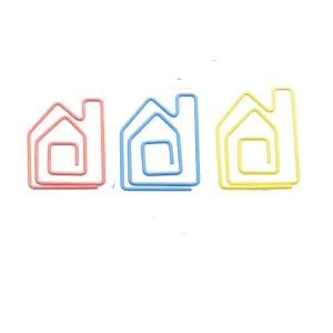 house paper clips, cute decorative paper clips