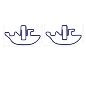 great ship shaped paper clips, cute decorative paper clips