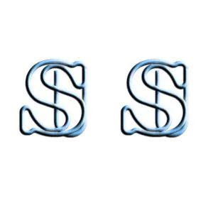 letter S shaped paper clips, promotional paper clips