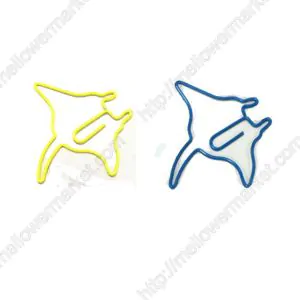 Ray Shaped Paper Clips | Manta Fish Paper Clips