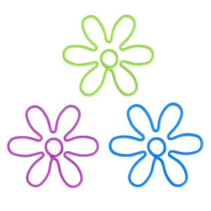 Sakura shaped paper clips, cute flower decorative paper clips
