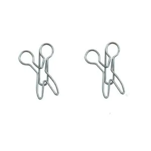 scissors shaped paper clips, cute decorative  paper clips