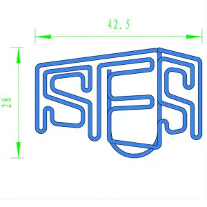 SFS custom paper clips, logo promotional paper clips