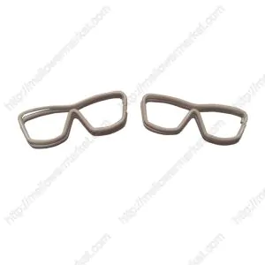 specs shaped paper clips, eyeglass decorative paper clips